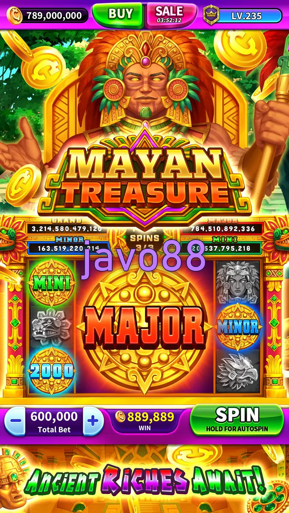 javo88 Tangkapan Layar - APK Resmi